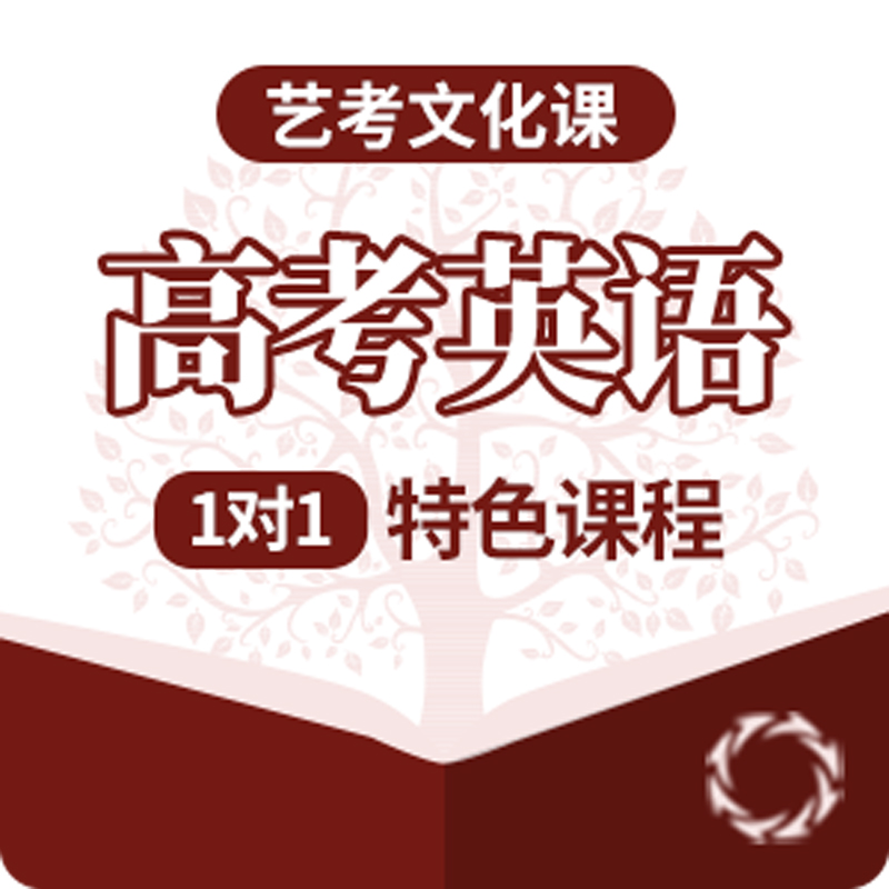 艺考文化课高考英语1对1特色课程_服务项目_网站风格成品案例